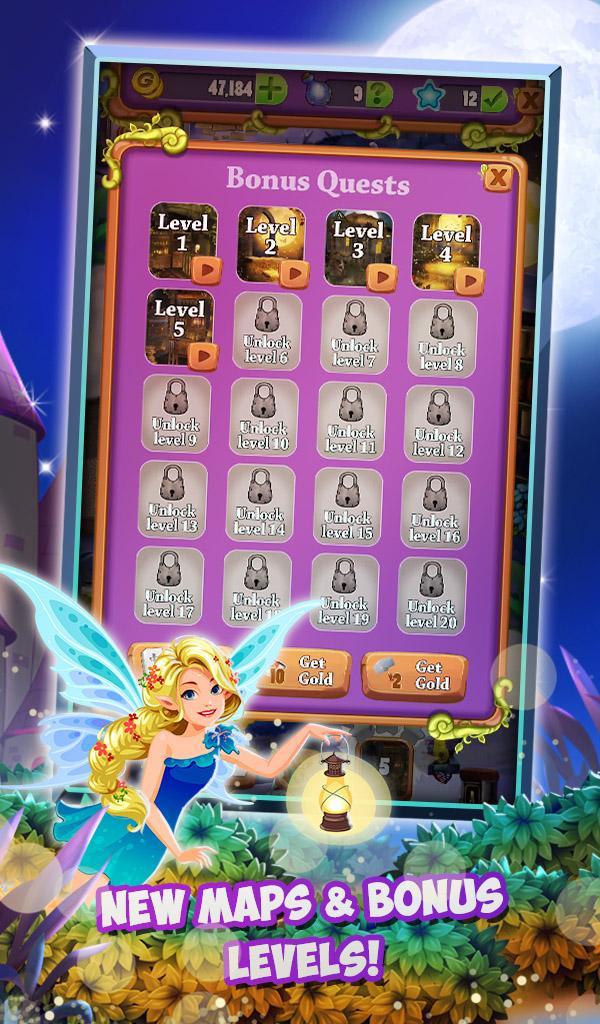 Mahjong: Moonlight Magic Game Screenshot