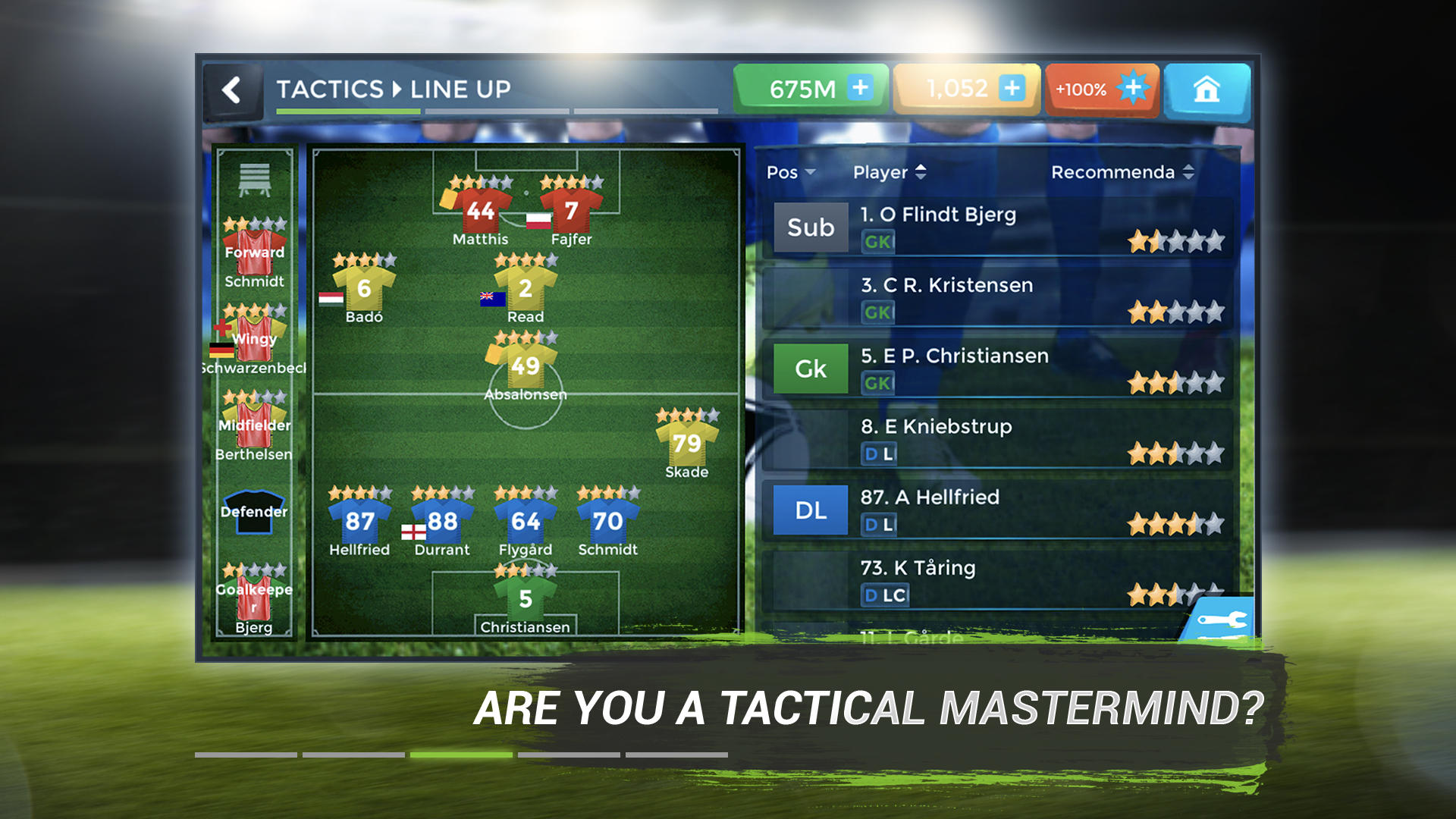 Скриншот игры FMU - Football Manager Game