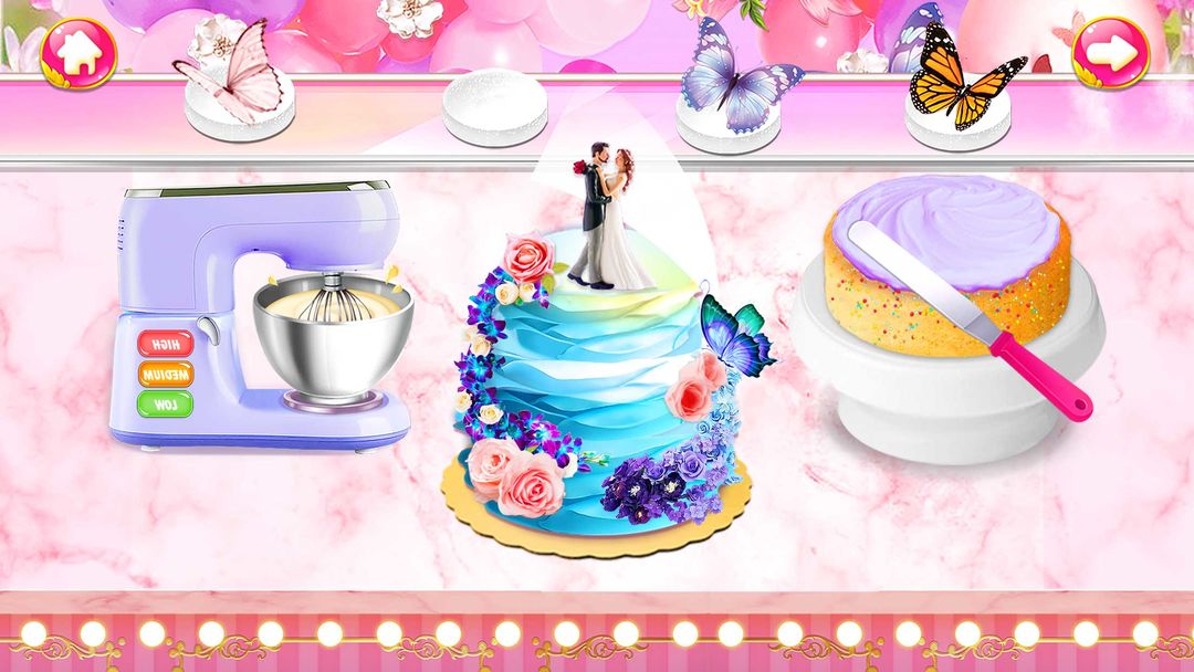 Screenshot of Wedding Cake: Cooking Games