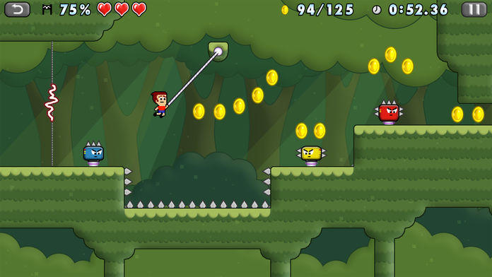 Mikey Hooks Game Screenshot