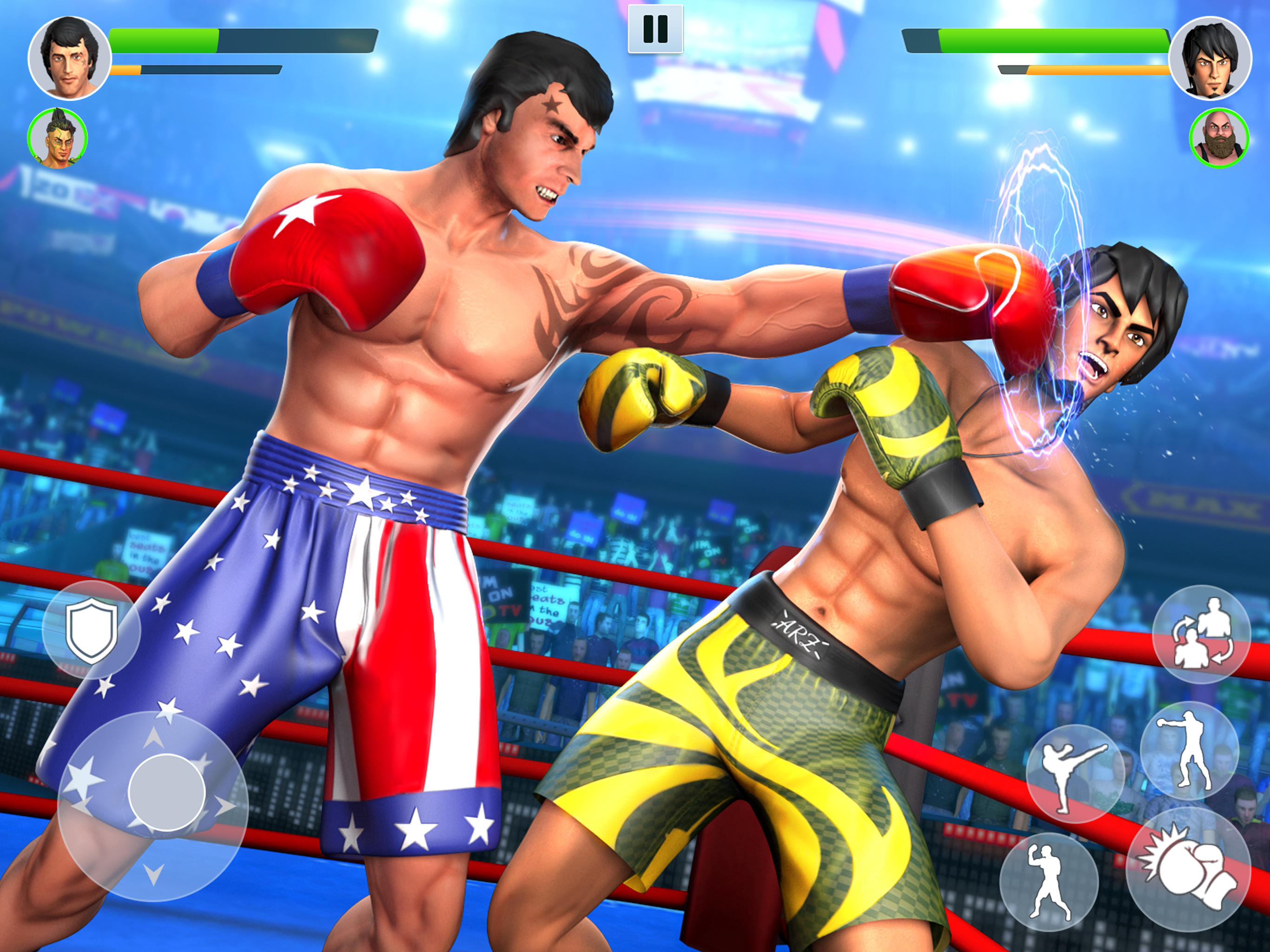 Boxing Heros: Fighting Games Game Screenshot
