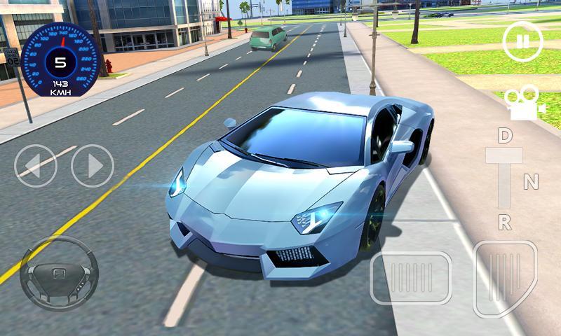 Real Street Stunt Car Game Screenshot