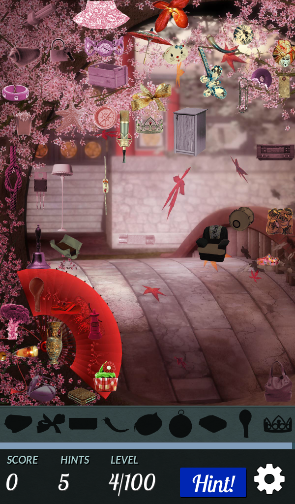 Cuplikan Layar Game Hidden Object Beautiful Orient