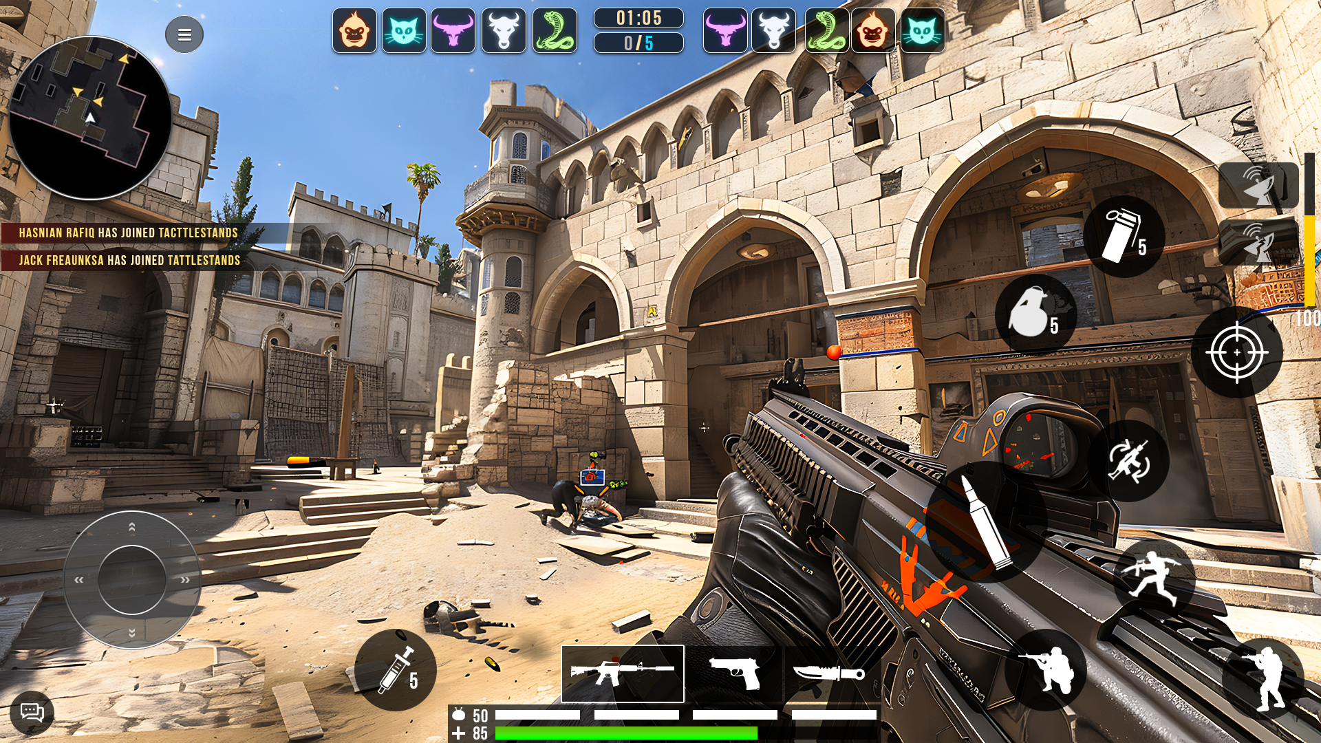 Team Strike: FPS Deathmatch 게임 스크린샷