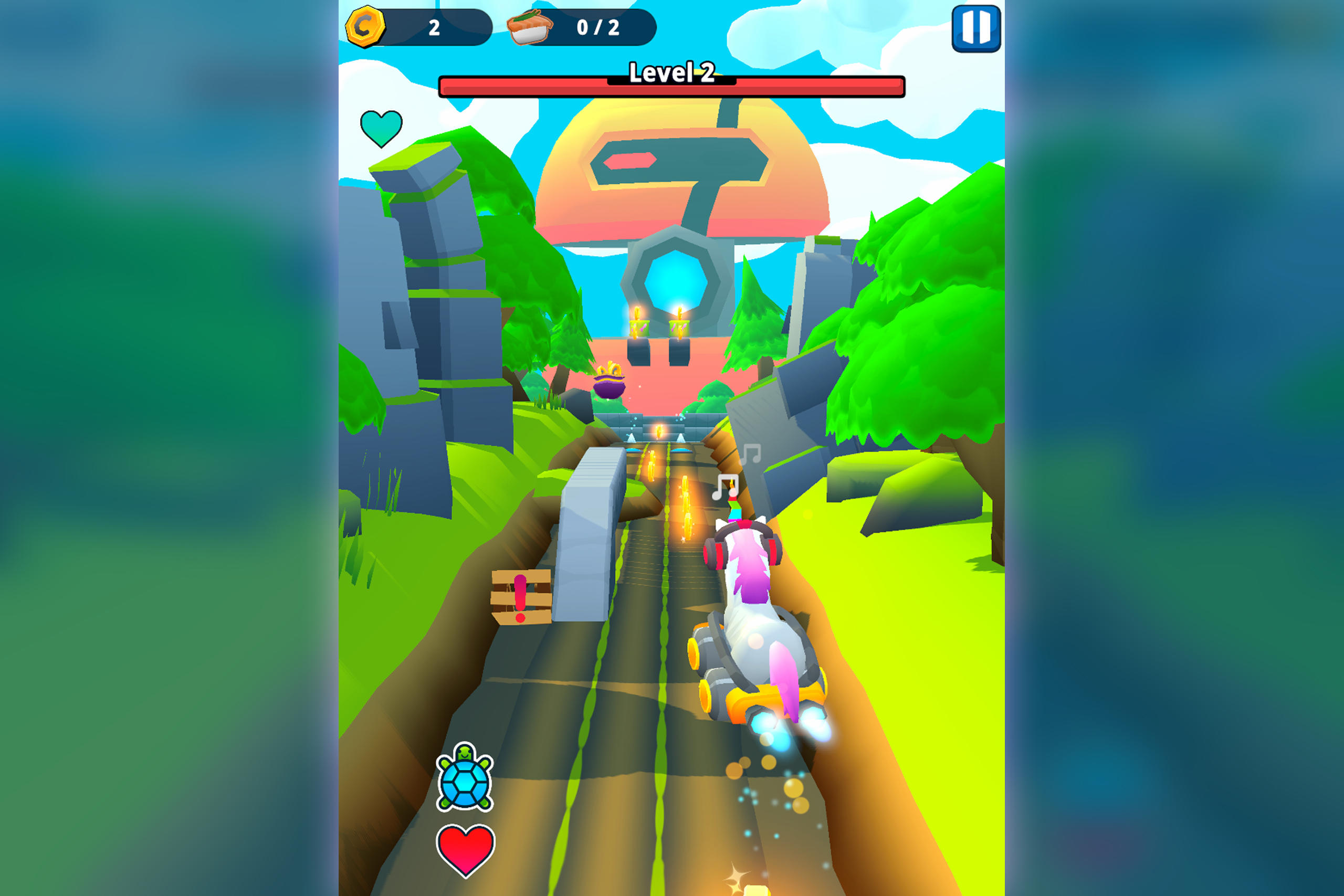 Boss Road - Runner Surfer Game Game Screenshot