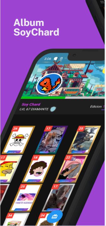 SoyChard - Album de Cartas Game Screenshot