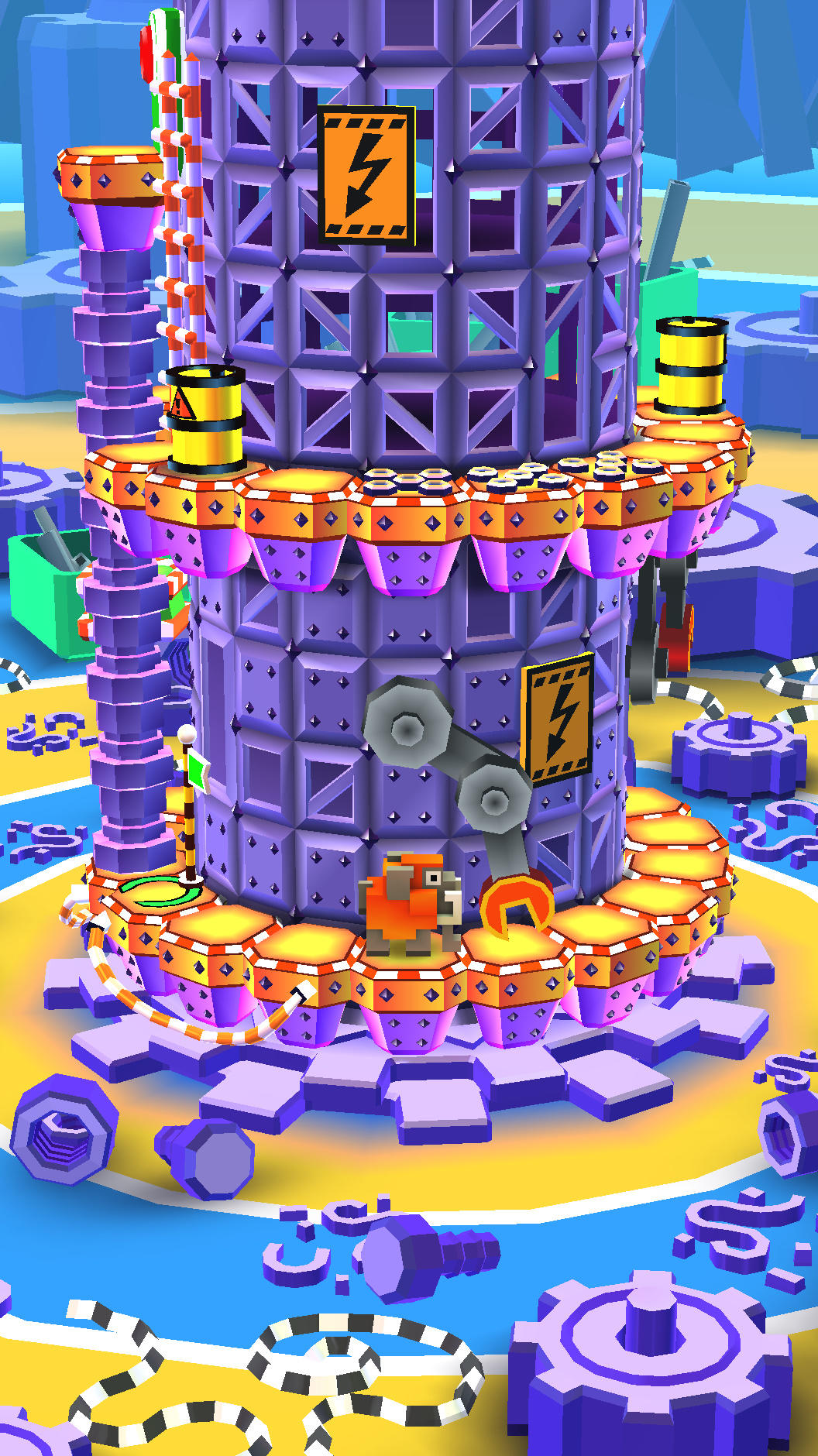 Blocky Castle: Tower Climb ゲームのスクリーンショット