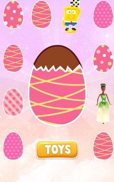 Скриншот игры Surprise Eggs for Girls