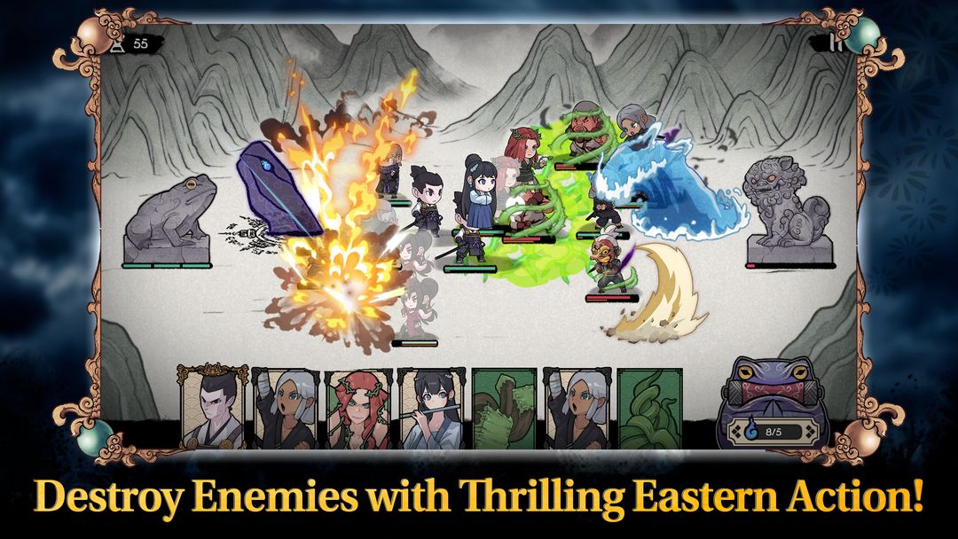 Screenshot of Ninja Battle: Random Defense