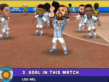 Captura de Tela do Jogo Mini Football Jogo de Futebol