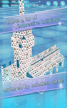 Скриншот игры Card Stacking 3D
