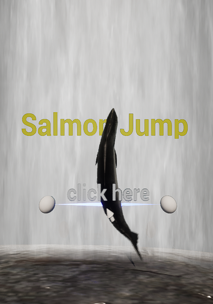 Cuplikan Layar Game Salmon Jump