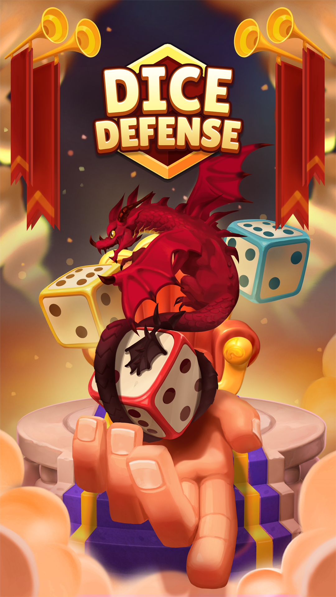 Screenshot of Dice Defense : Random Battle Arena