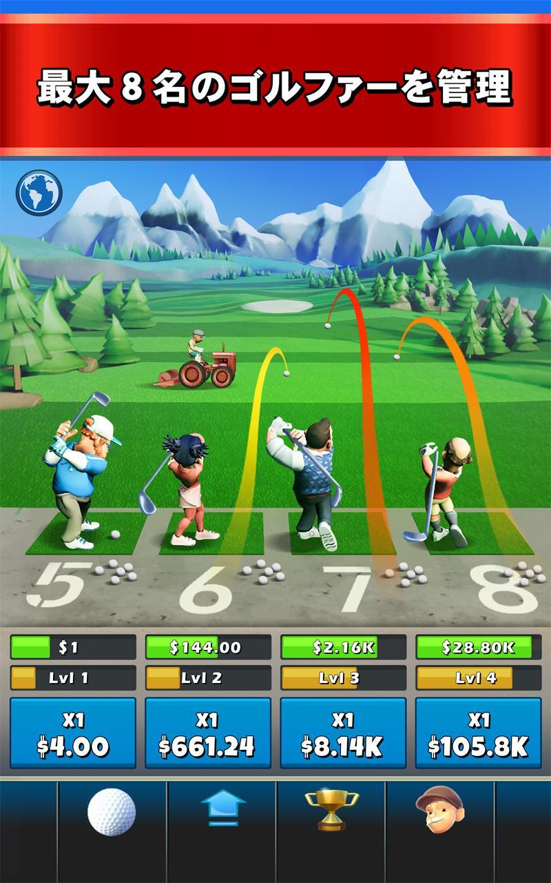 Screenshot 1 of Idle Golf Tycoon (カジュアルゴルフ) 2.1.4
