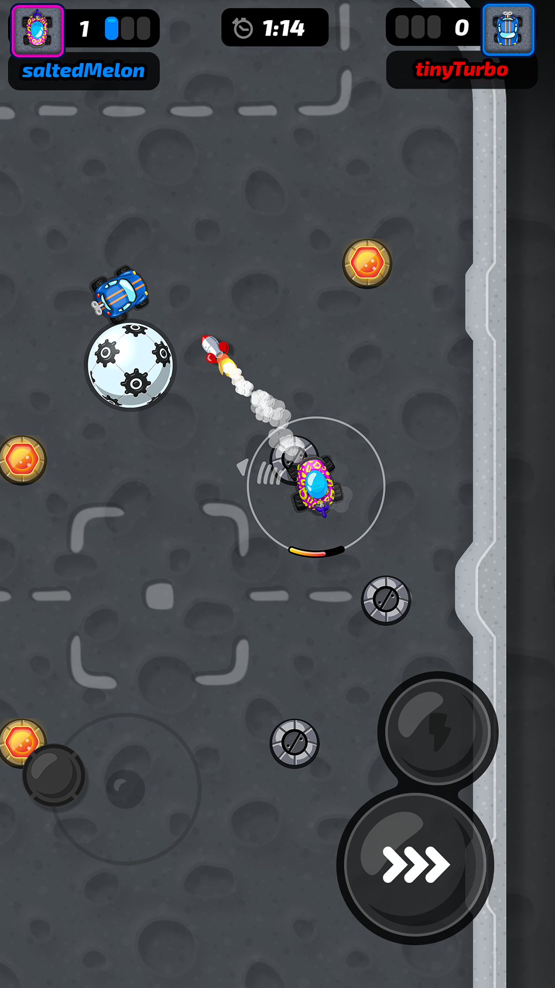 모터볼 게임 스크린샷