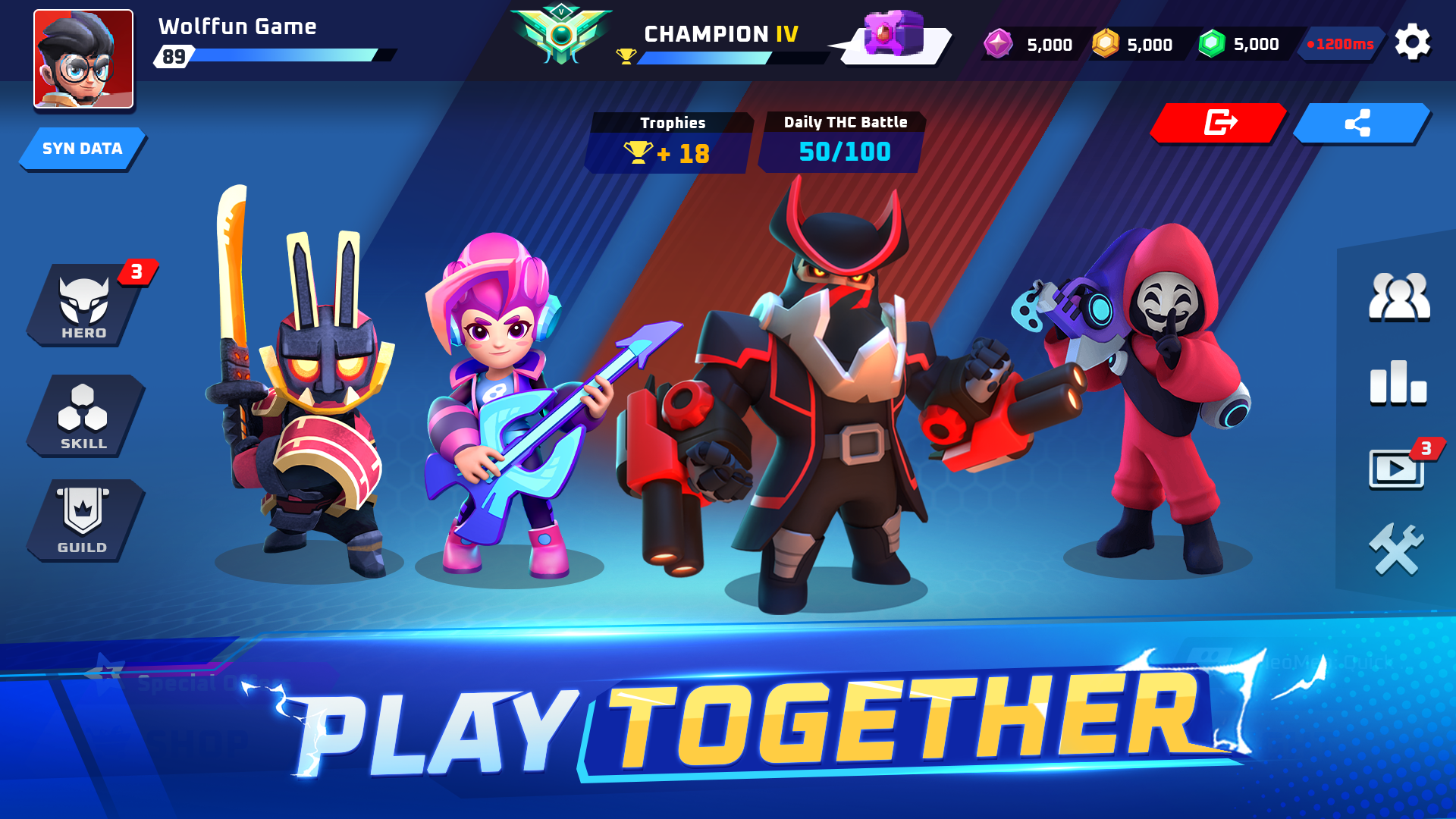 Thetan Arena: MOBA Survival Game Screenshot