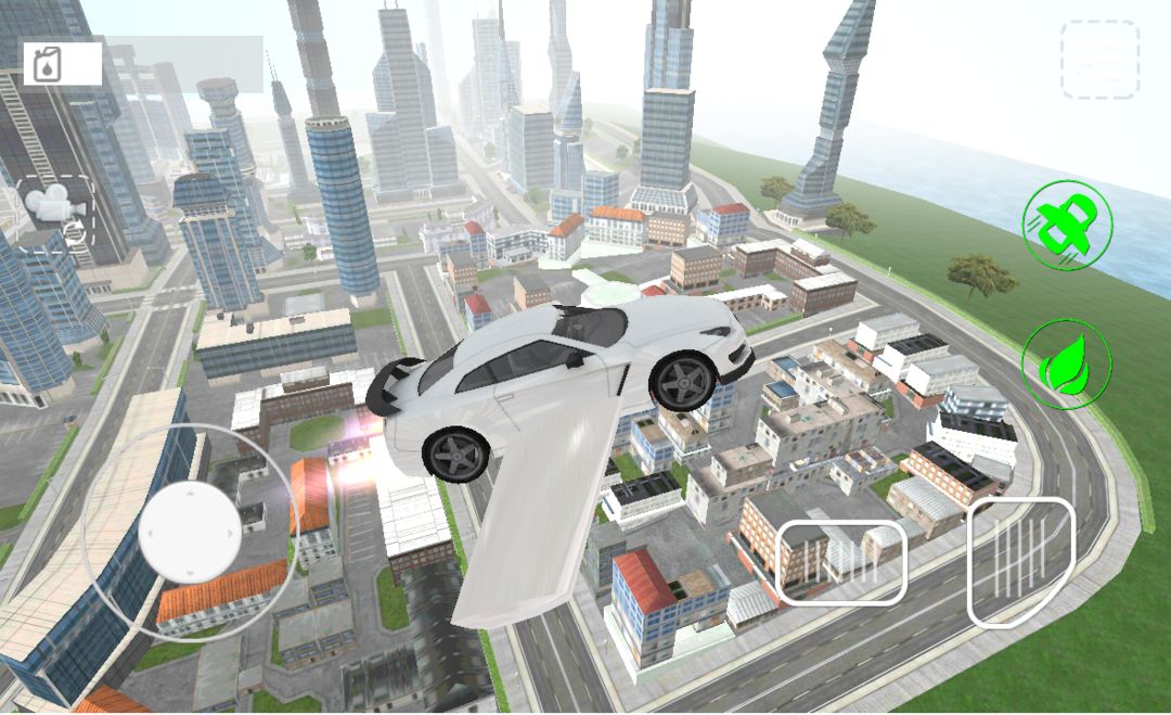 Screenshot of Flying Car Sim