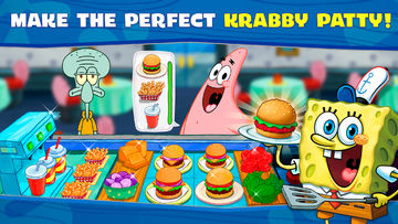 SpongeBob: Krusty Cook-Off Game Screenshot