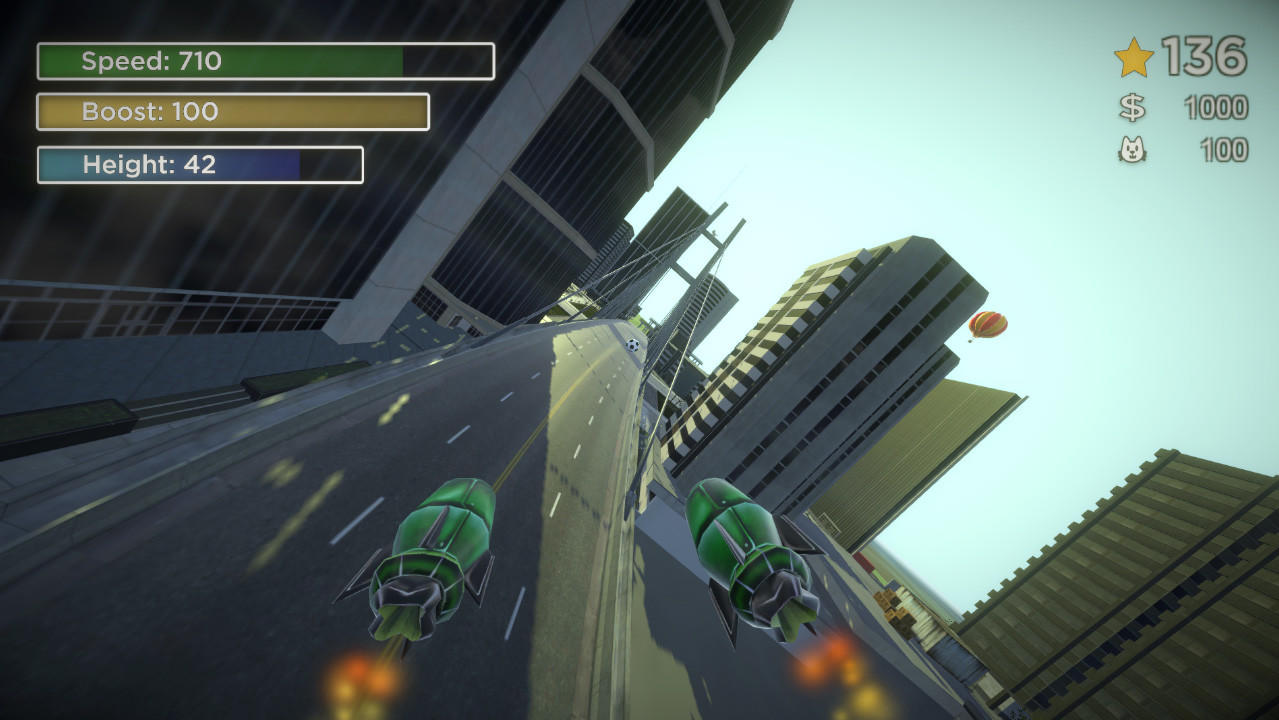 Screenshot 1 of Herói voador VR 