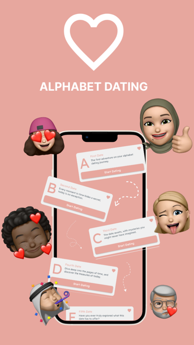 Screenshot of Alphabet Dating
