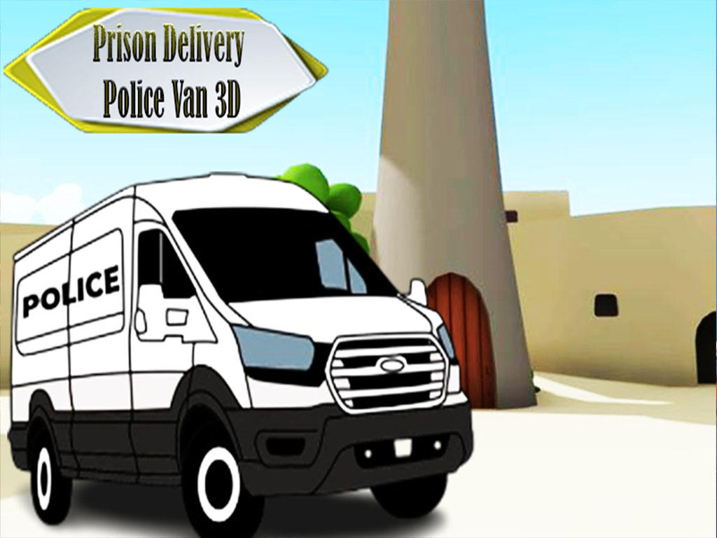 Prison Delivery Police Van 3D Game Screenshot