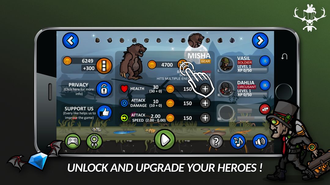 Screenshot of Heroes vs Devil