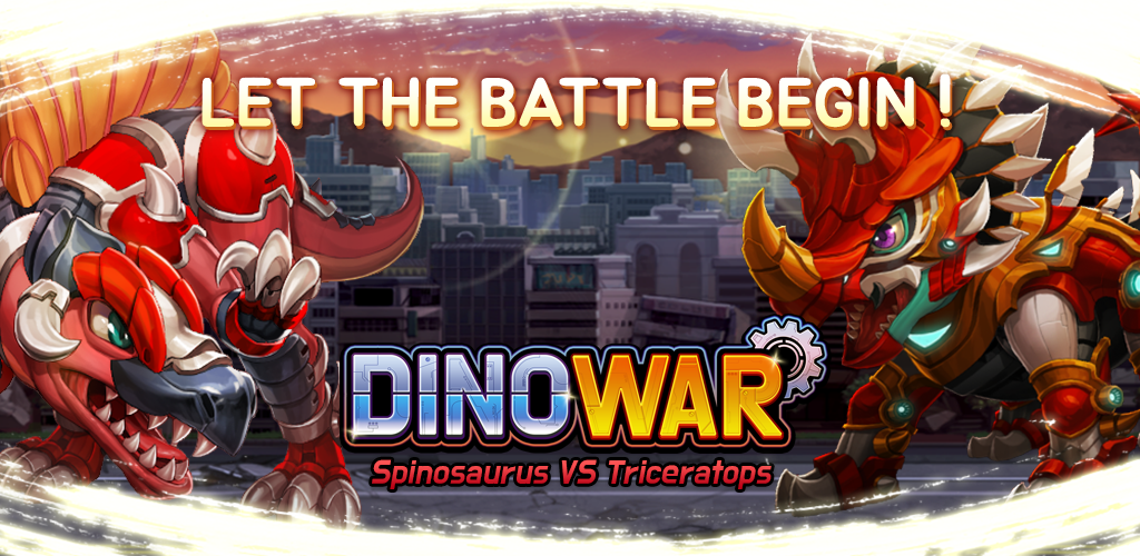 Banner of Dino King Spino VS Triceratops 0.3.1