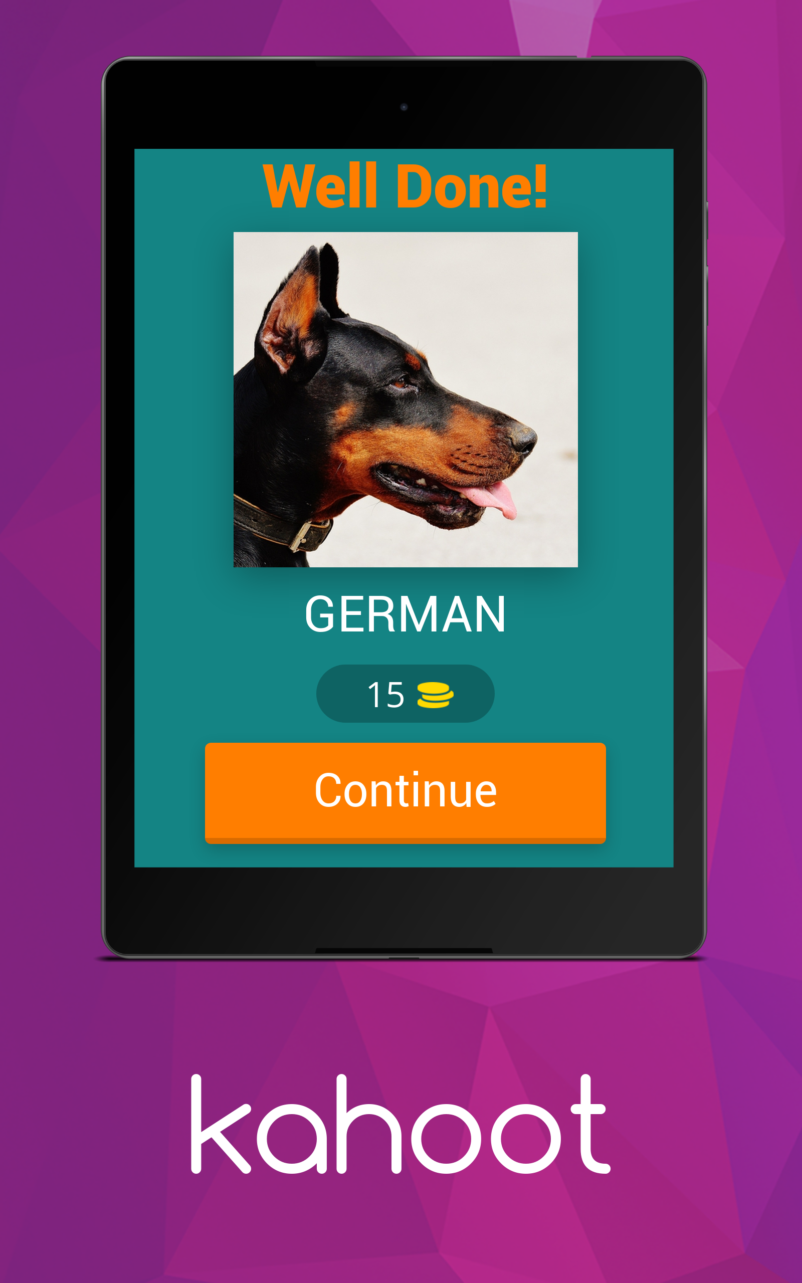 Screenshot of Kahoot Premium