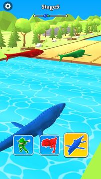Dino Ninja Race Game Screenshot