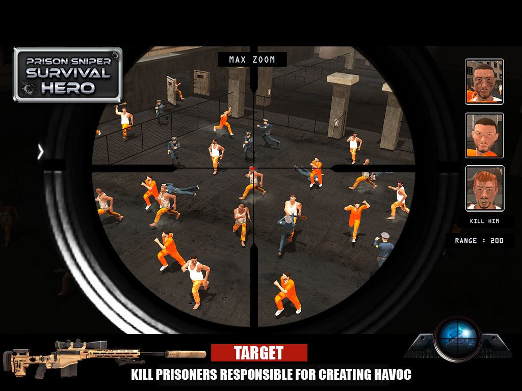 Screenshot of Prison Sniper Survival Hero - FPS Shooter