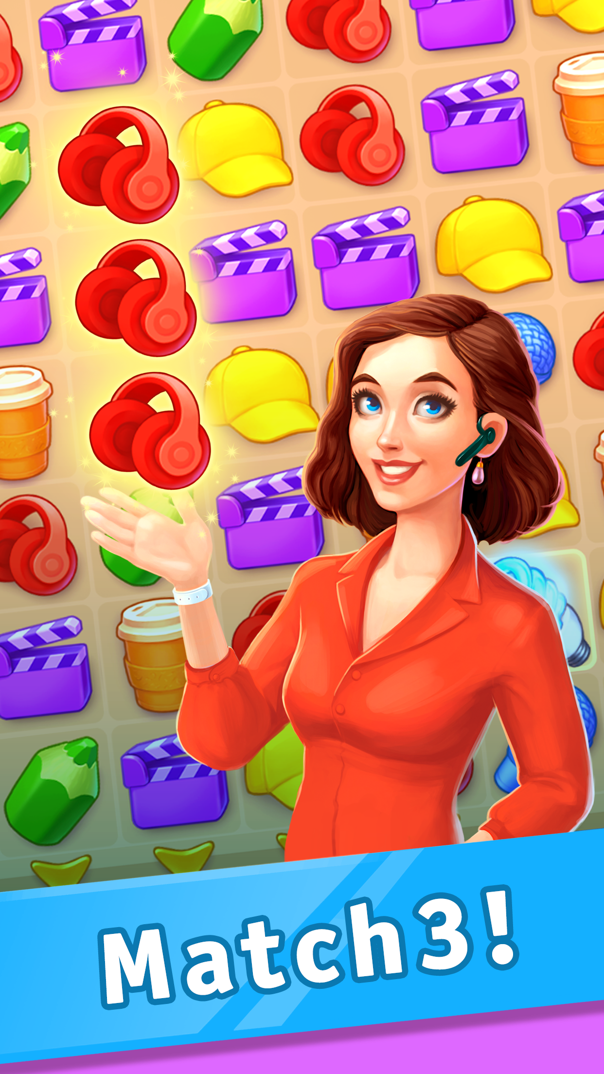 Match 3 - TV Show and series Game Screenshot