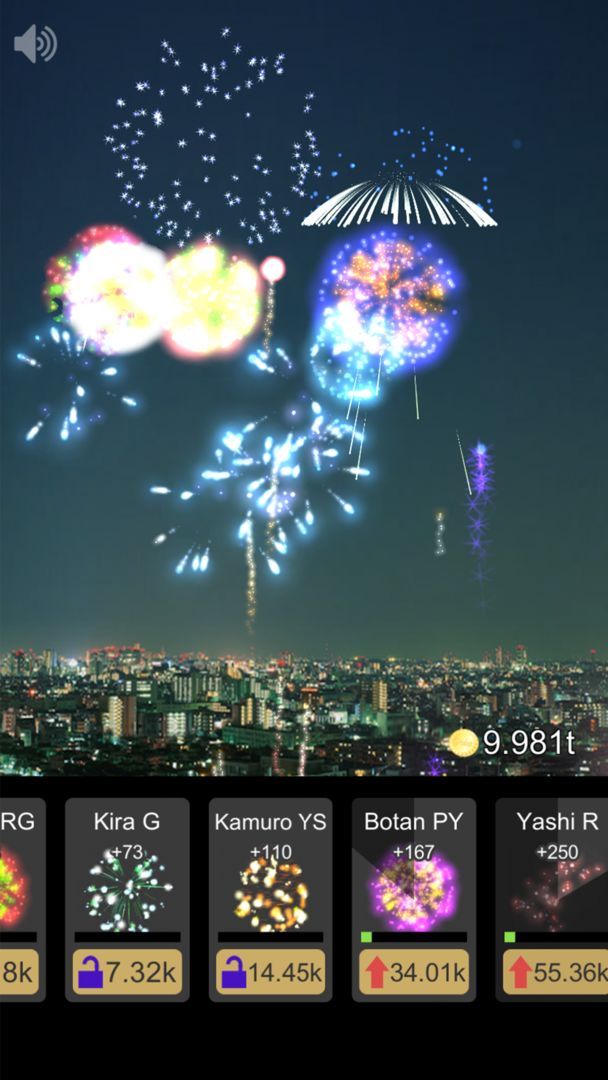 Screenshot of Idle Fireworks