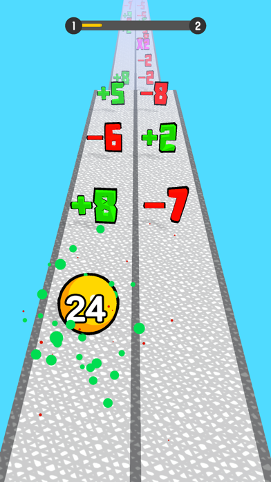 Fast Numbers 3D Game Screenshot