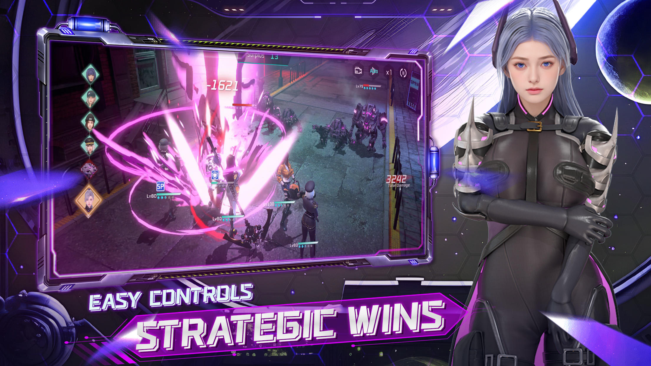 Legend of Goddess:The Last War Game Screenshot