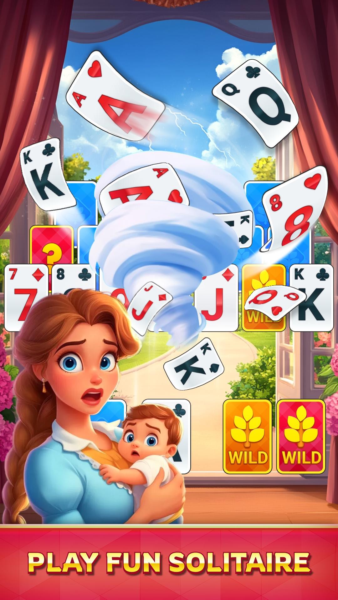 Solitaire TriPeaks Classic Game Screenshot