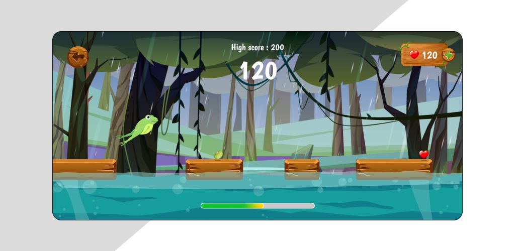 Jump Frog screenshot game