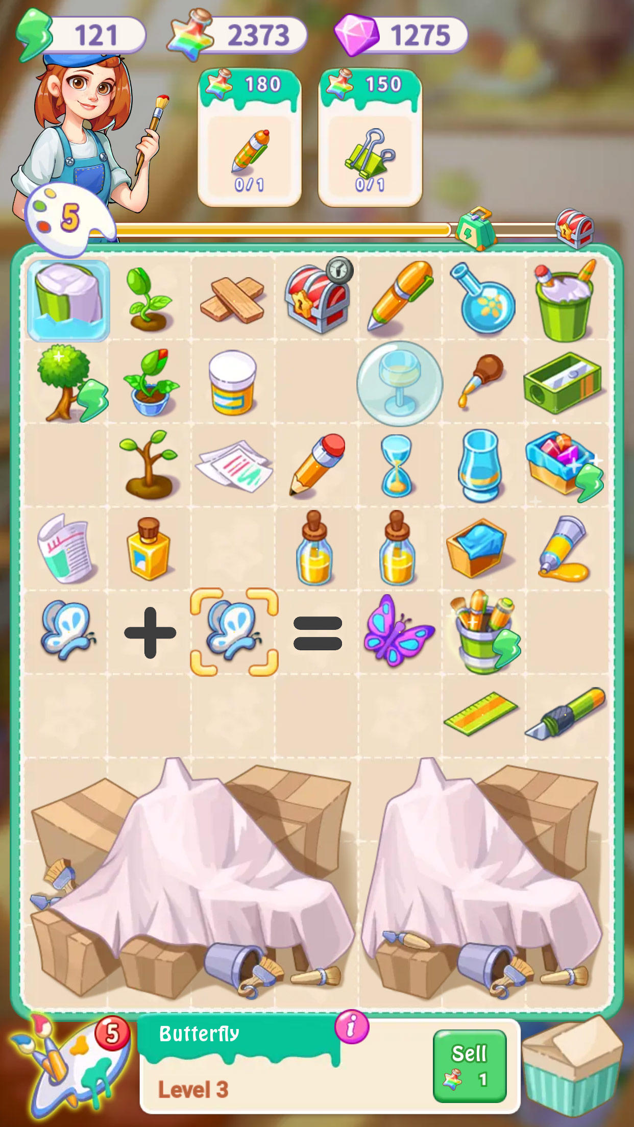 Merge Artist: Merge Games Game Screenshot