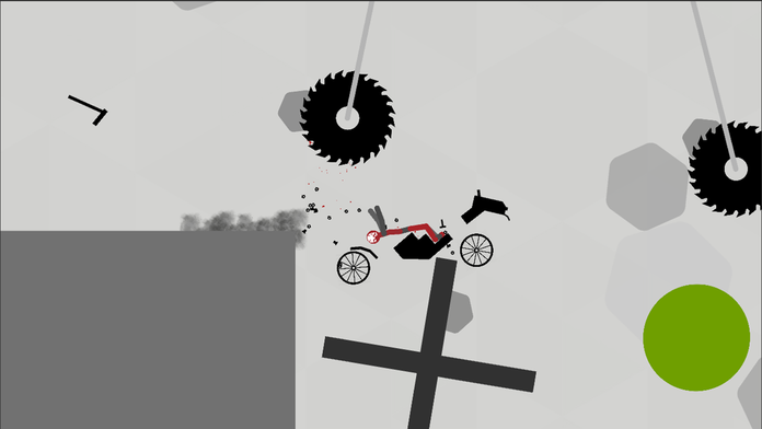 Stickman falling screenshot game