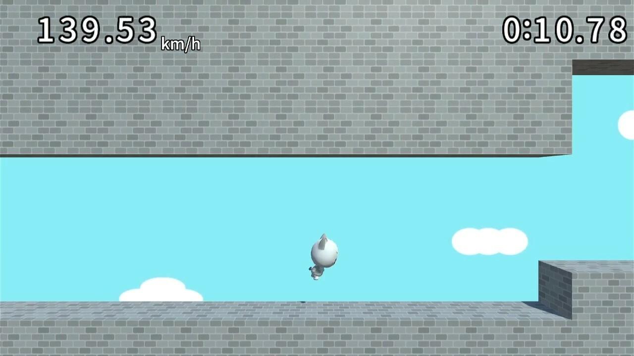 Risk your life to get your dinner back -Nyanzou action game- Game Screenshot