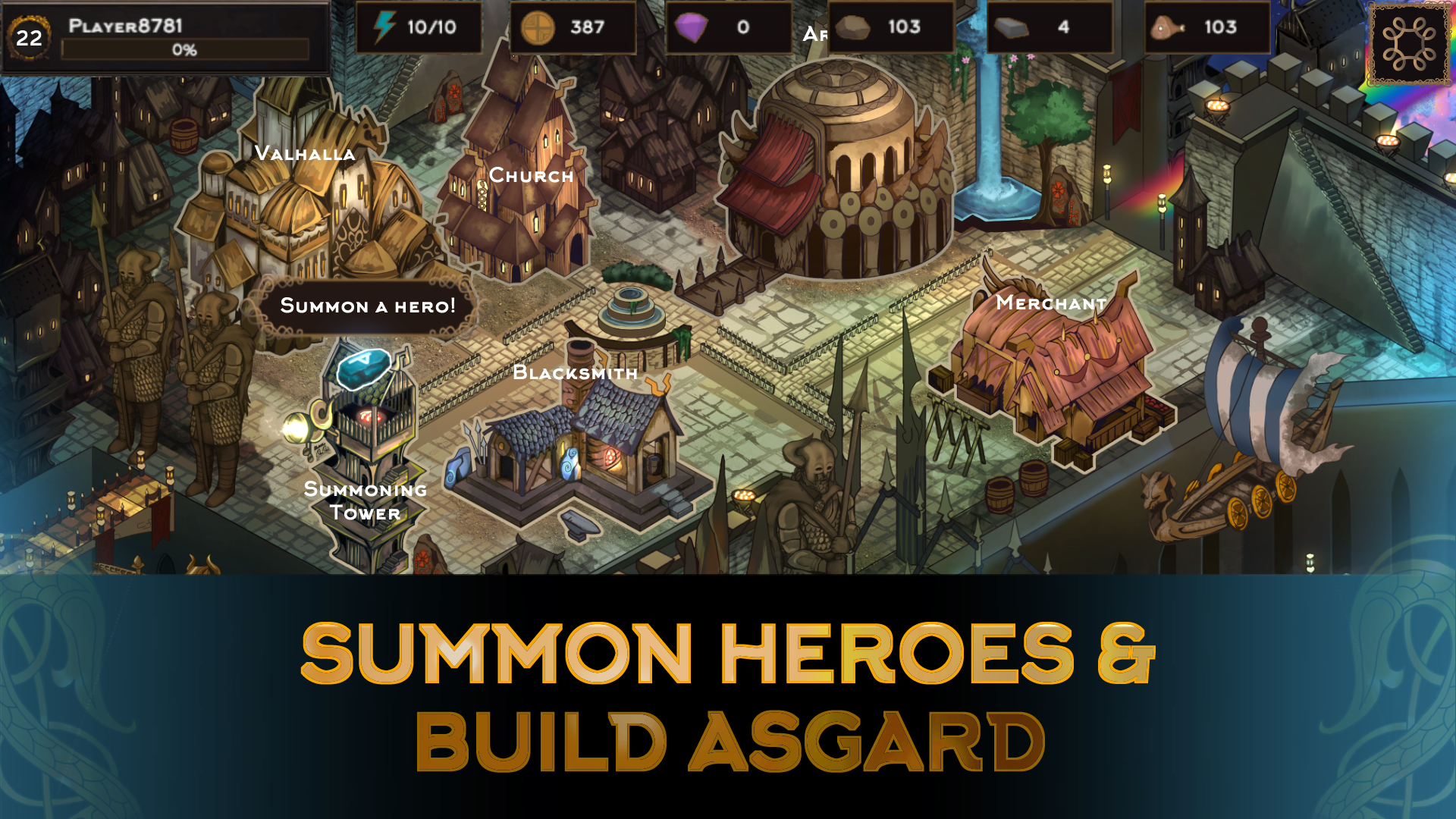 Vikings: Heroes of Asgard Game Screenshot