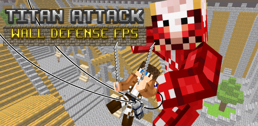 Banner of Titan Attack: Wall Defense FPS 
