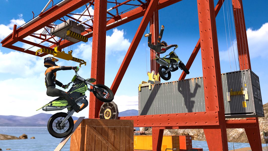 Screenshot of Stunt Biker 3D