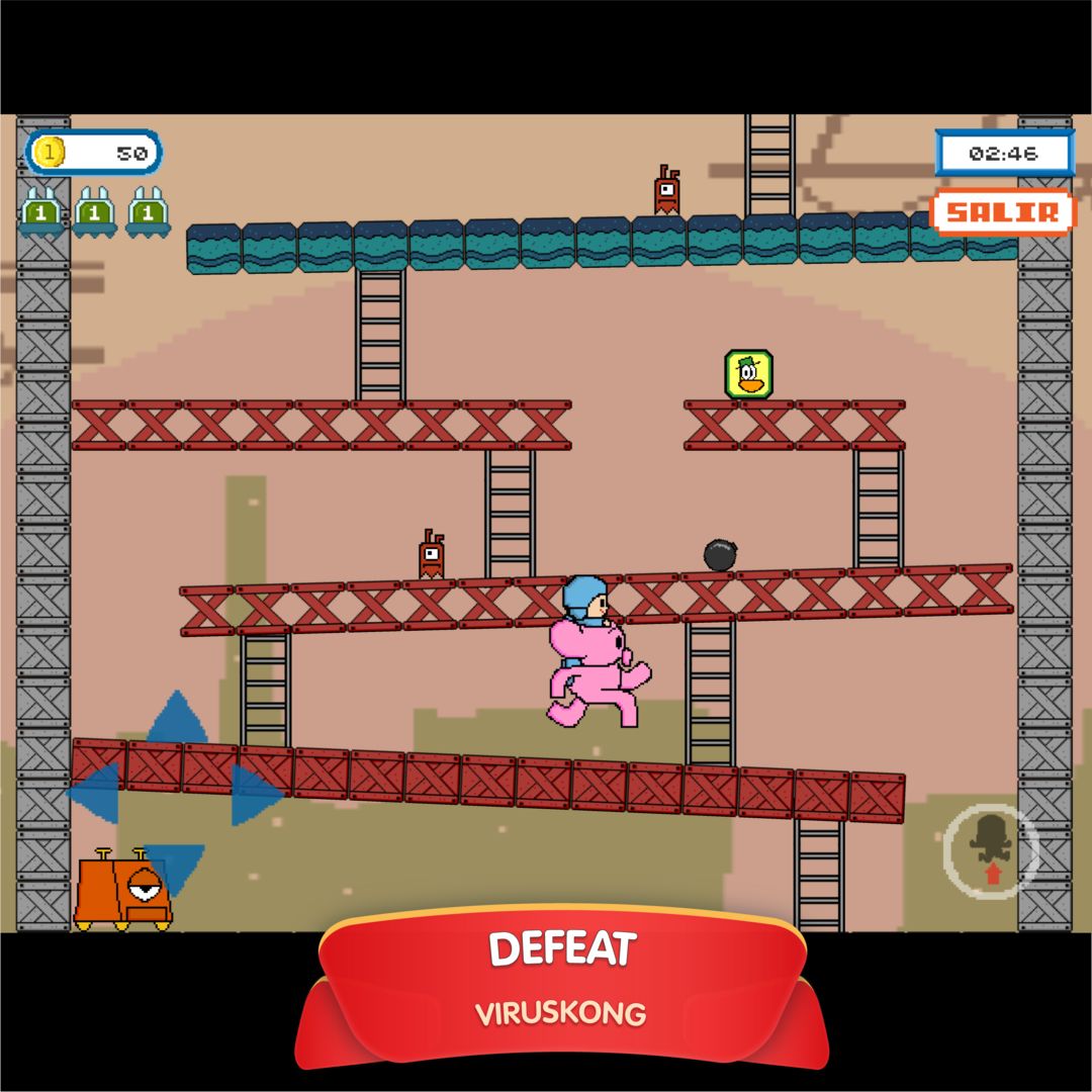 Screenshot of Pocoyo Arcade Games