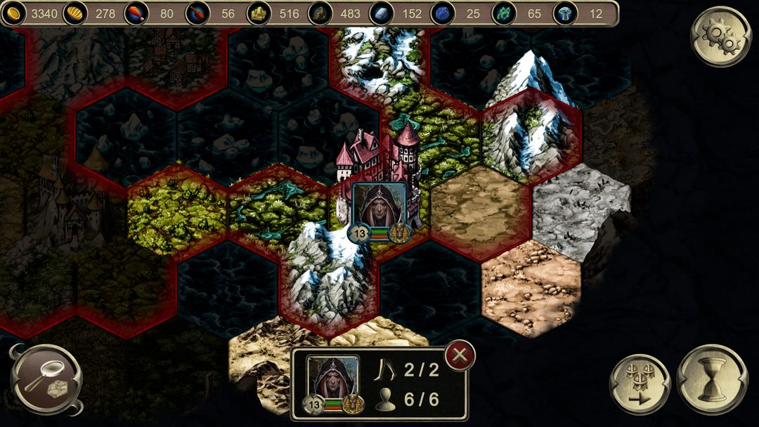 Screenshot of Grim wanderings 2: RPG