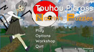 Screenshot of the video of Touhou Picross ~ Nazrin's Puzzles