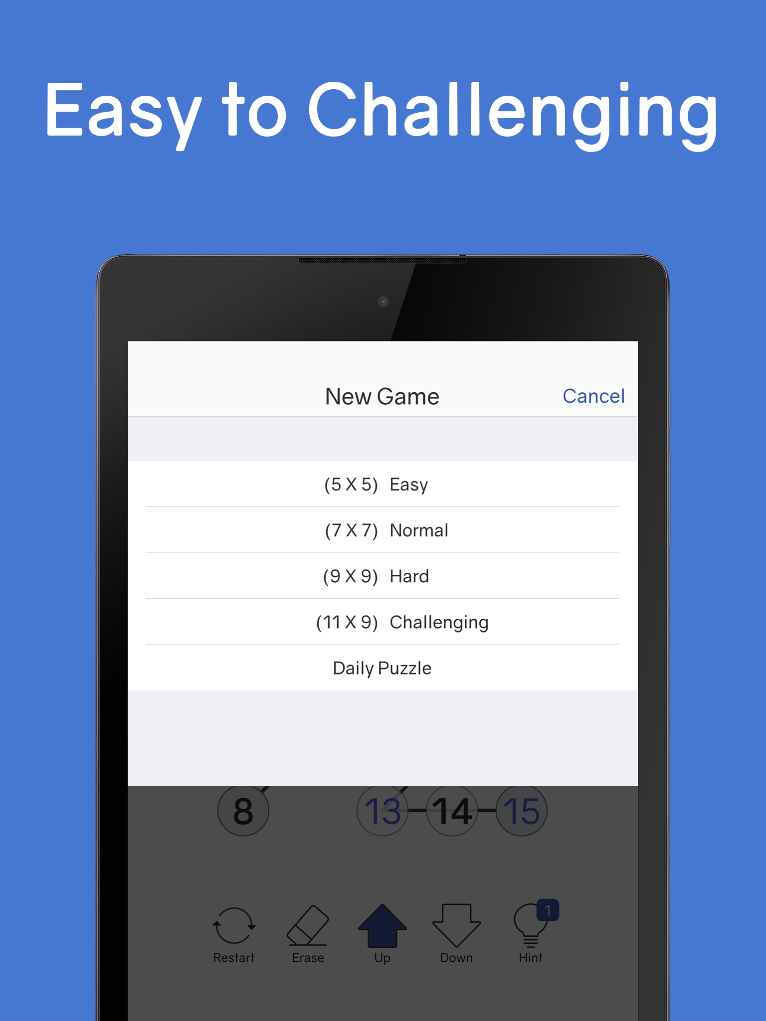 Number Chain - Logic Puzzle Game Screenshot