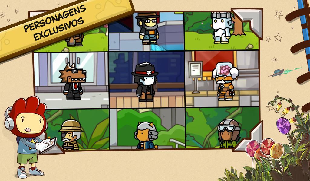 Captura de Tela do Jogo Scribblenauts Unlimited