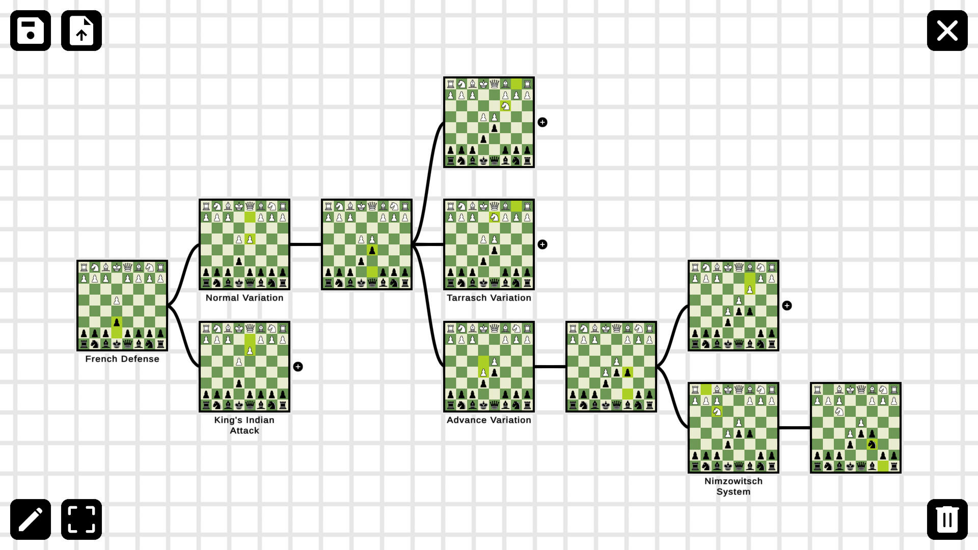 Screenshot of Chess Graphy