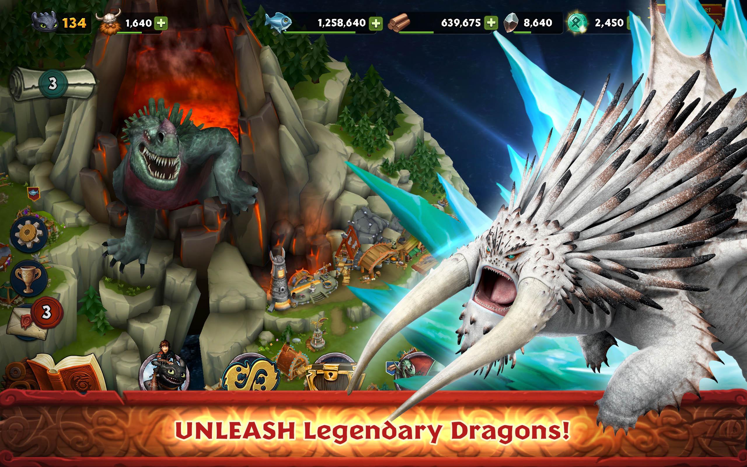 Dragons: Rise of Berk 遊戲截圖