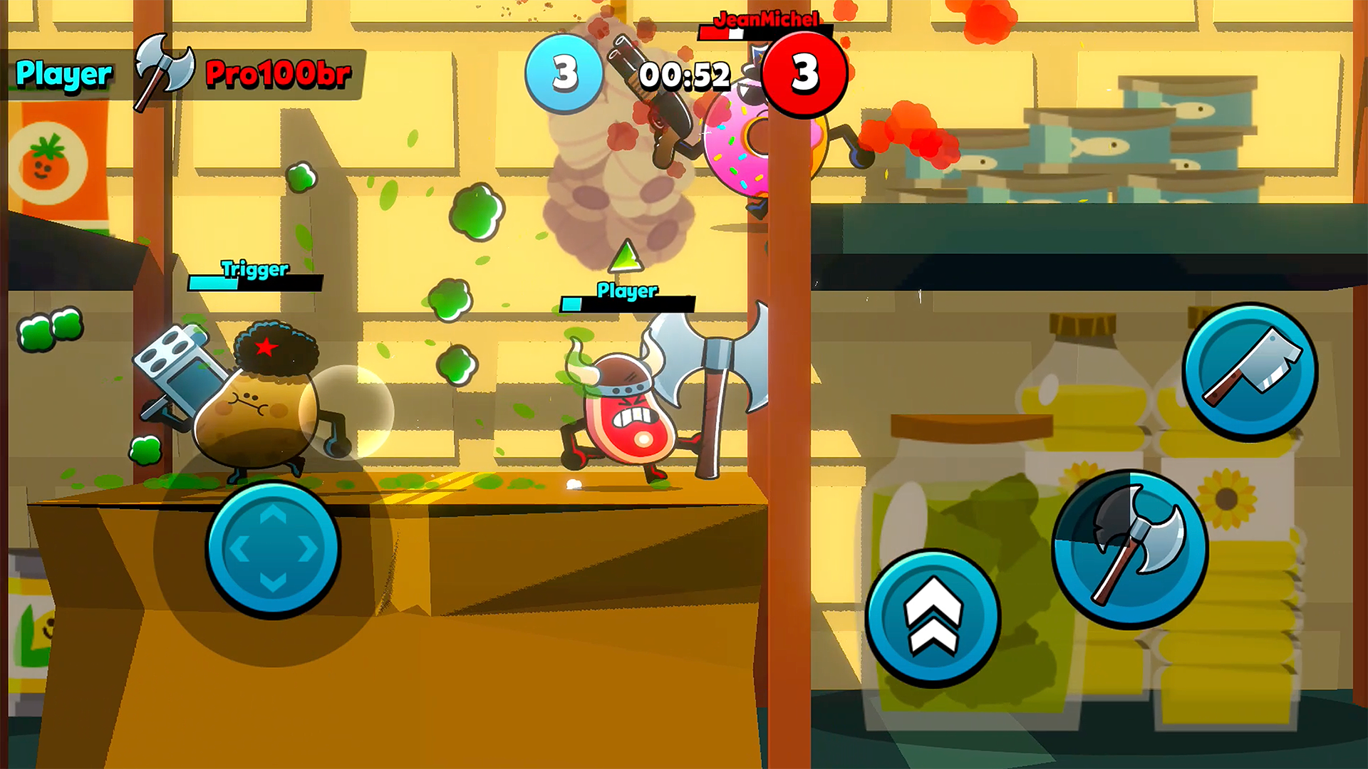 Screenshot of Food Gang